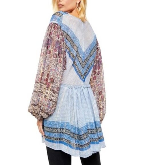 FREE PEOPLE Aliyah Printed Tunic - Picture 3 of 9